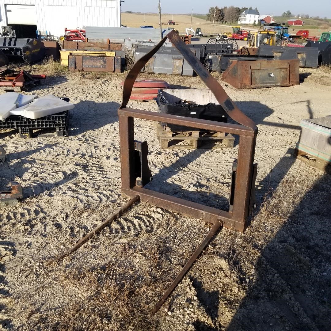 2 Tine Hay Fork Attachment BigIron Auctions