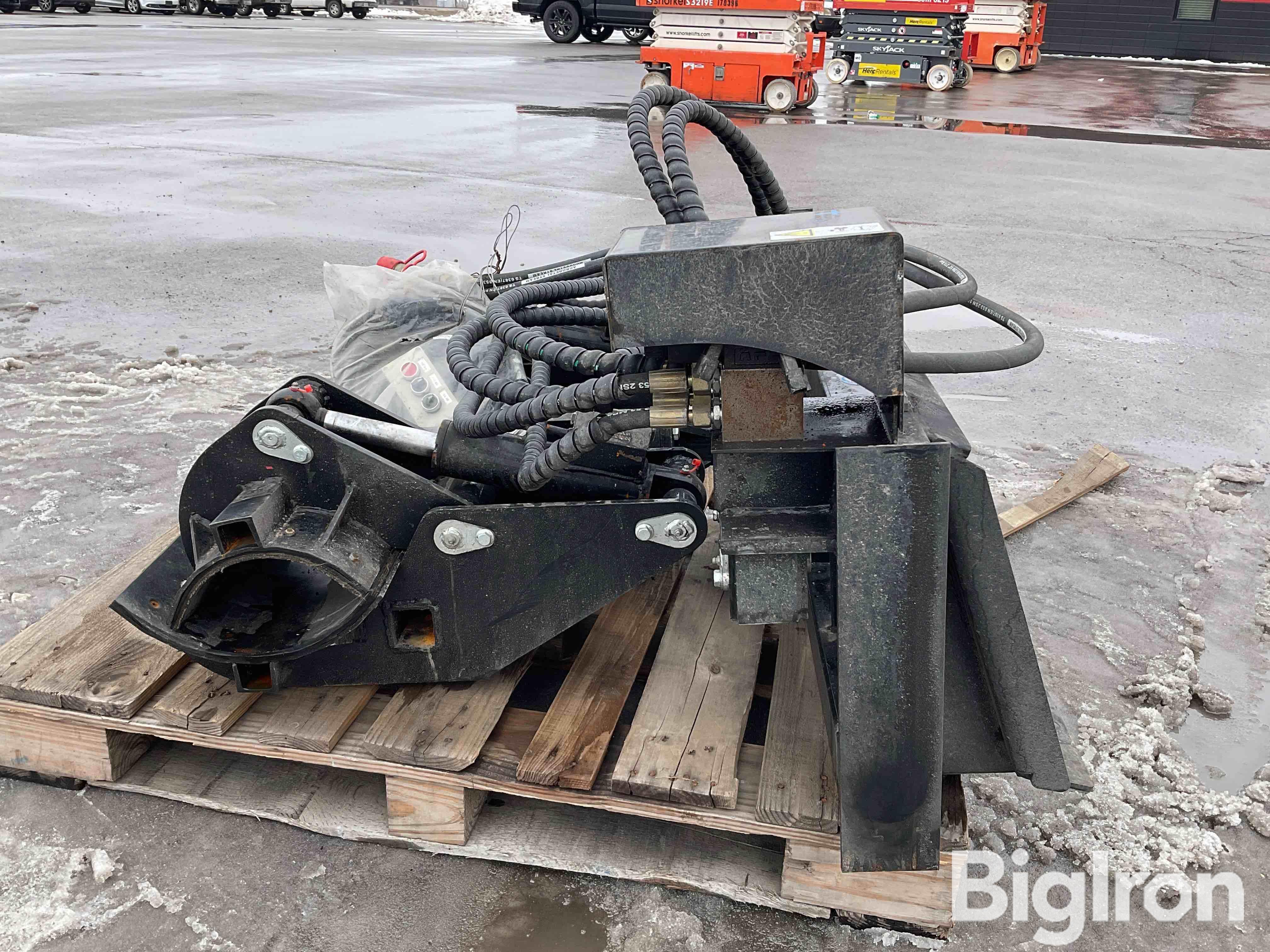 2023 AGROTK SSPOC Skid Steer Rotating Pole/Tree Clamp BigIron Auctions