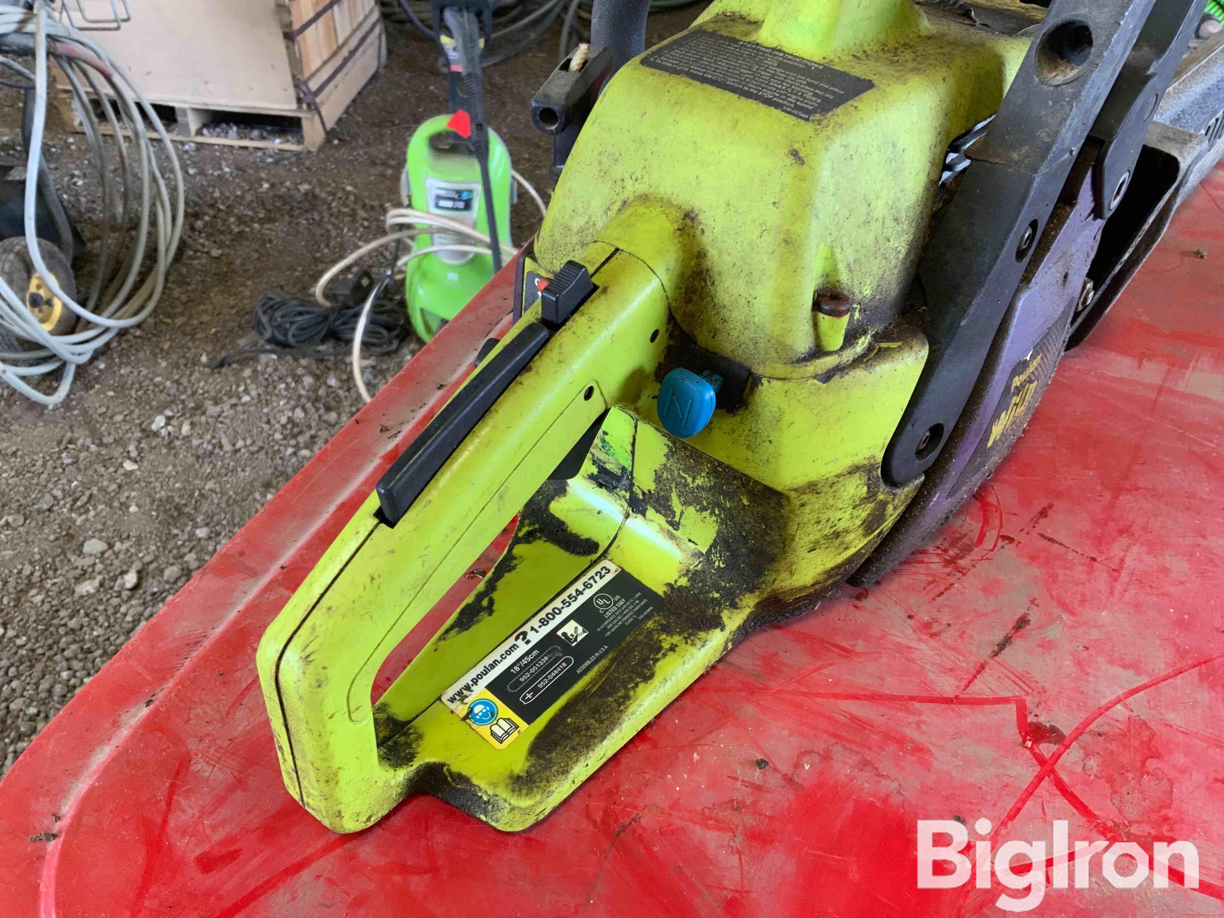 Poulan 2375 Chain Saw Bigiron Auctions