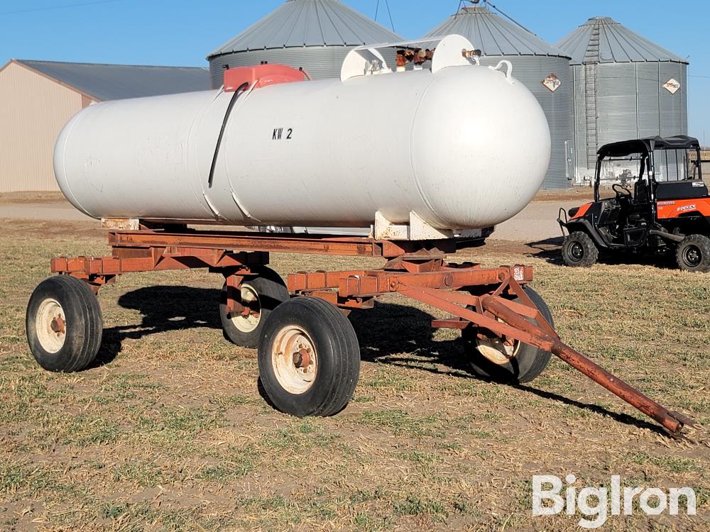 1000 Gallon Anhydrous Ammonia Nurse Tank On Running Gear BigIron Auctions