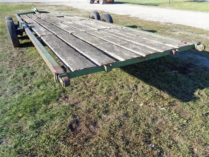 Binkley Slide Bed Implement Trailer BigIron Auctions