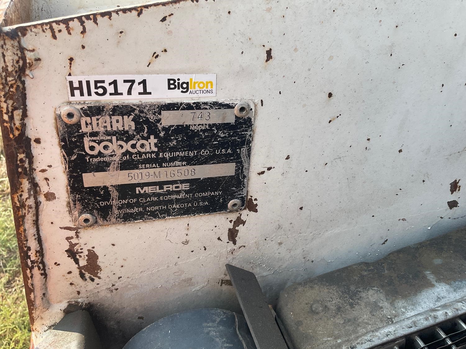 Bobcat 743 Skid Steer BigIron Auctions