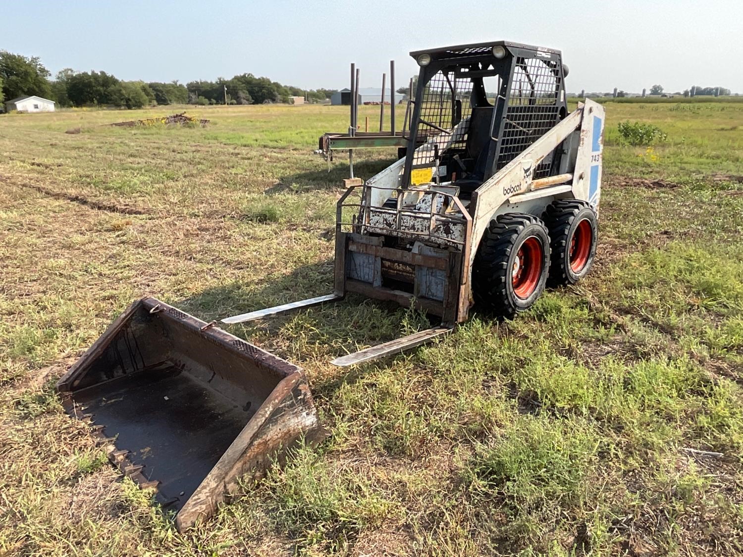 Bobcat 743 Skid Steer BigIron Auctions