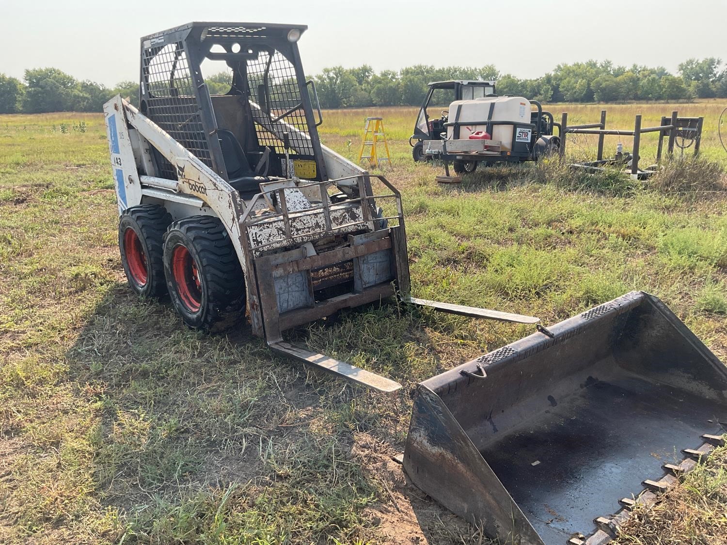 Bobcat 743 Skid Steer BigIron Auctions