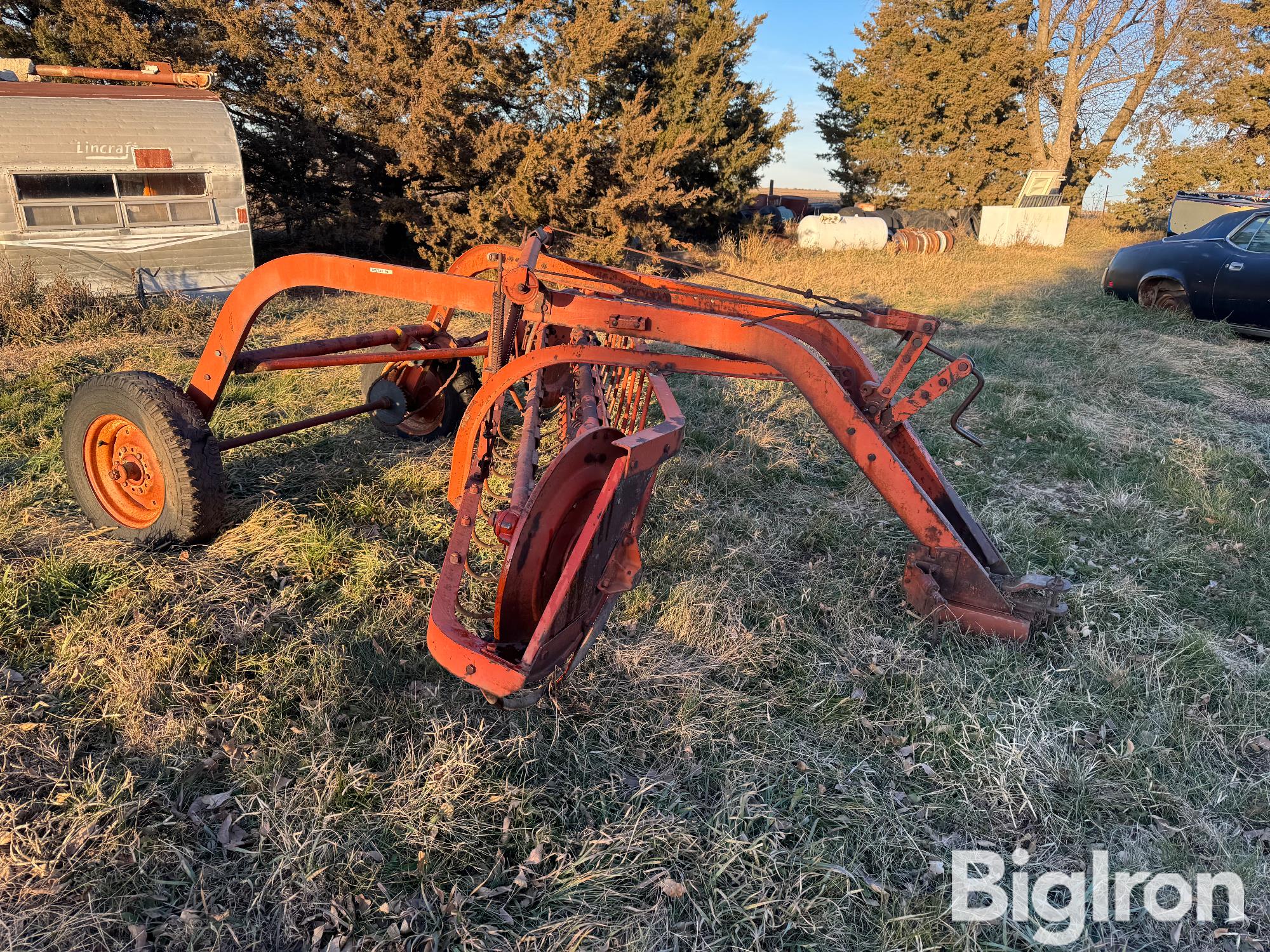 Allis-chalmers 9' Side Delivery Rake Bigiron Auctions