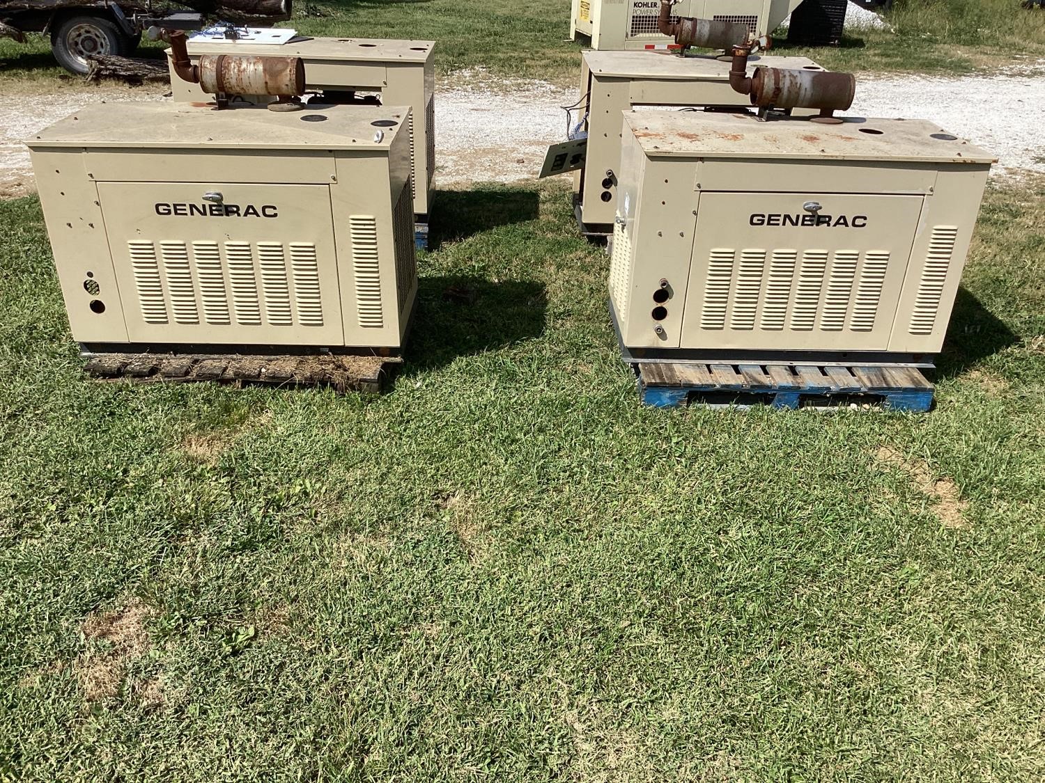 Generac 00998–0 25kw Propane Generators BigIron Auctions