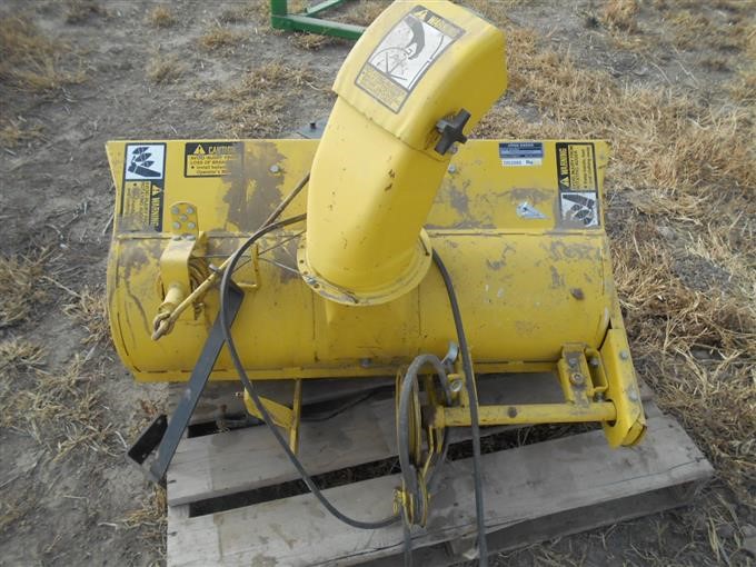 John Deere Front Mounted Snow Blower Bigiron Auctions 2484