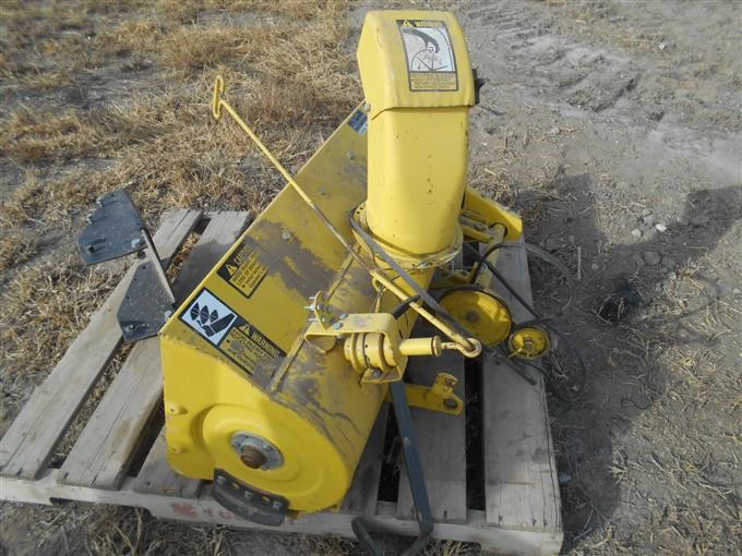 John Deere Front Mounted Snow Blower Bigiron Auctions 3188