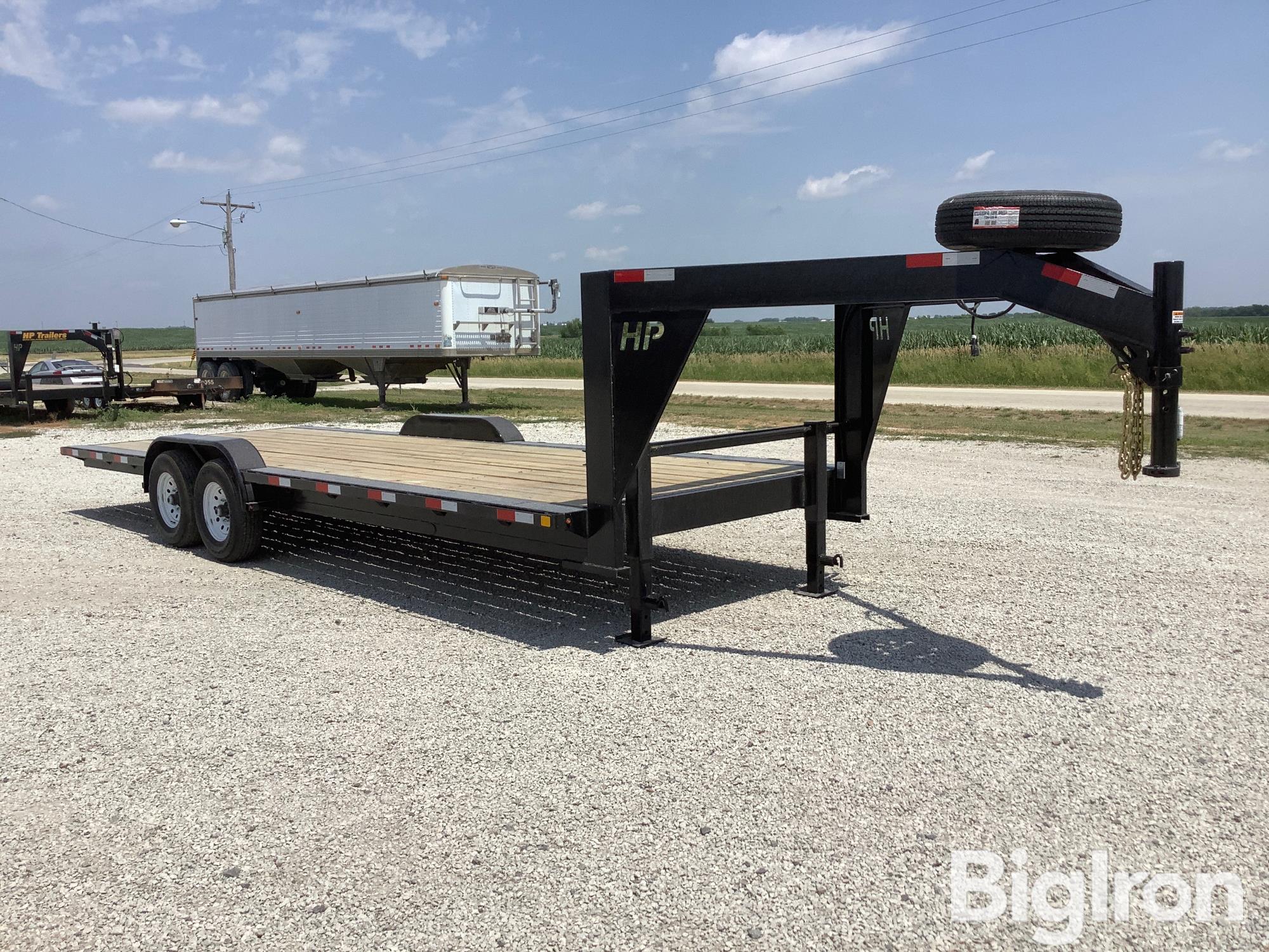 2023 Hull Porter Gooseneck T/A Flatbed Trailer BigIron Auctions