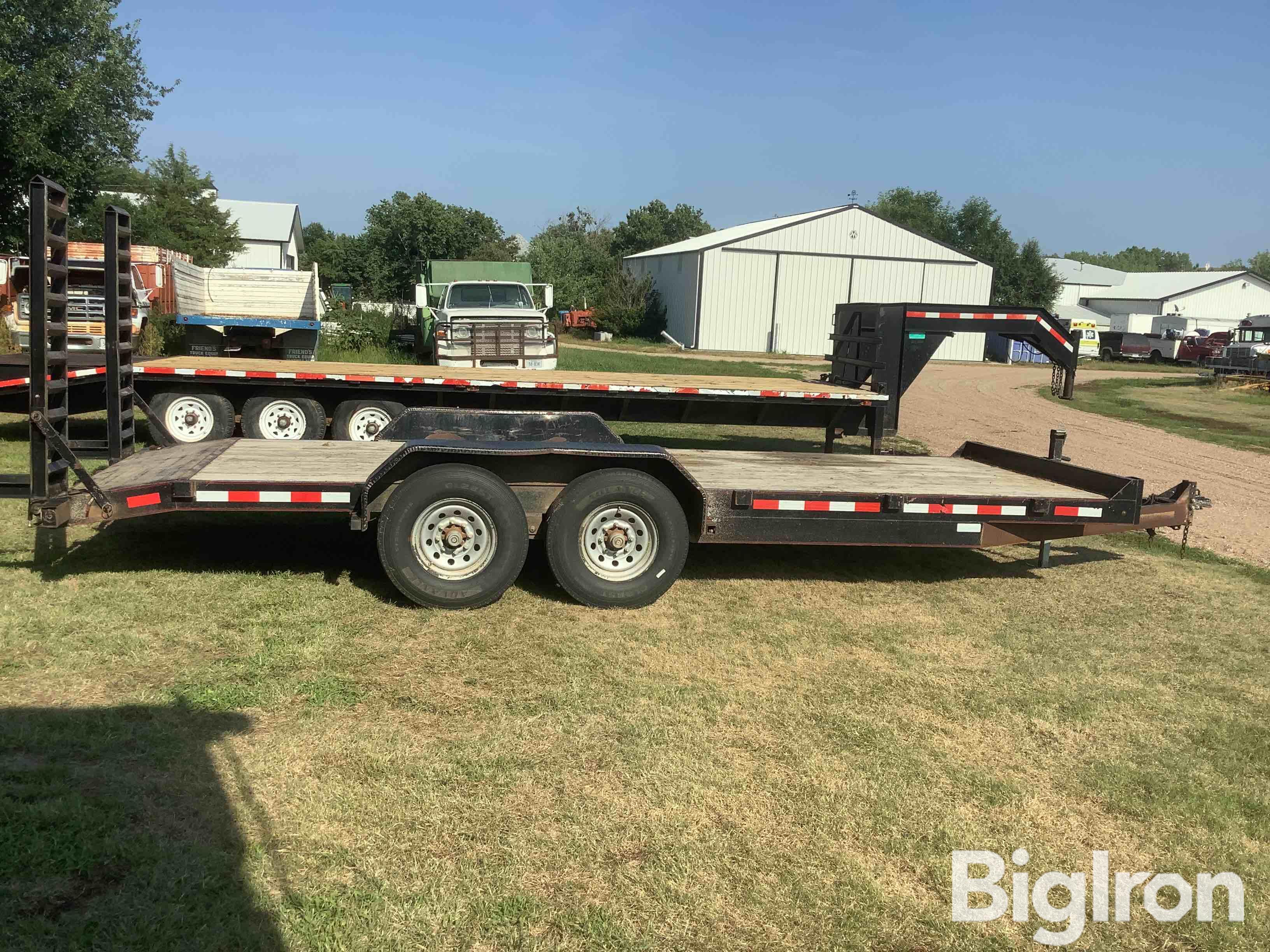 2012 Eagle 7X20FT A70-14000 T/A Flatbed Trailer BigIron Auctions