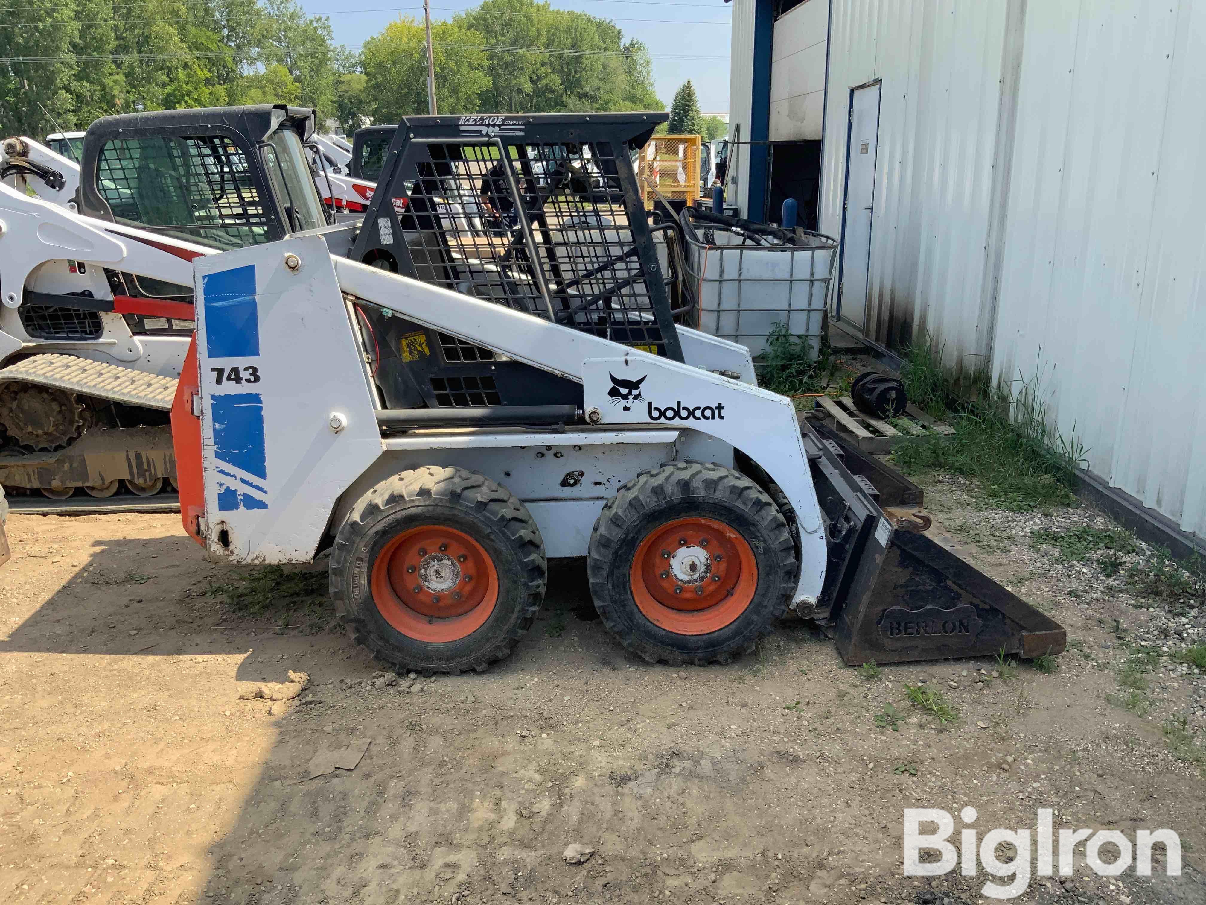 1985 Bobcat 743 Skid Steer BigIron Auctions