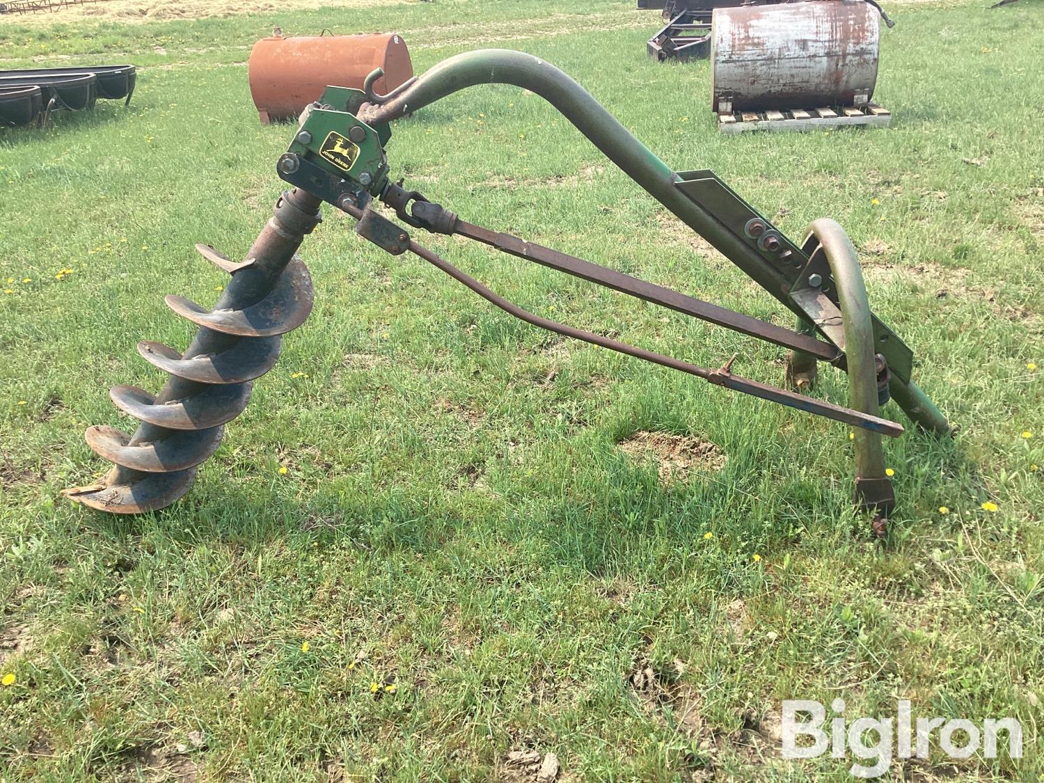 John Deere 3 Pt Post Auger Bigiron Auctions 5878