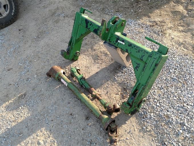 Quick Hitch W/John Deere Center Link & PTO Driveline BigIron Auctions