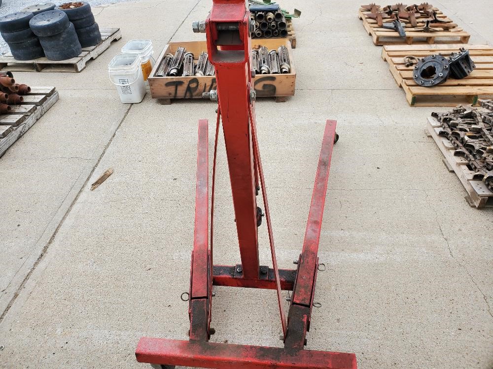 2 Ton Folding Hydraulic Engine Hoist BigIron Auctions