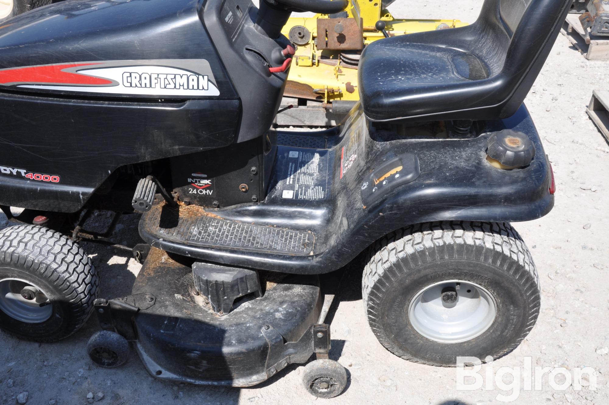 Craftsman Dyt4000 Lawn Mower Bigiron Auctions