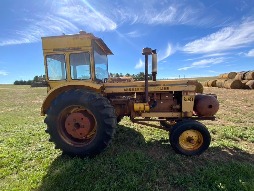 1965 Minneapolis-Moline G705 2WD Propane Tractor BigIron Auctions