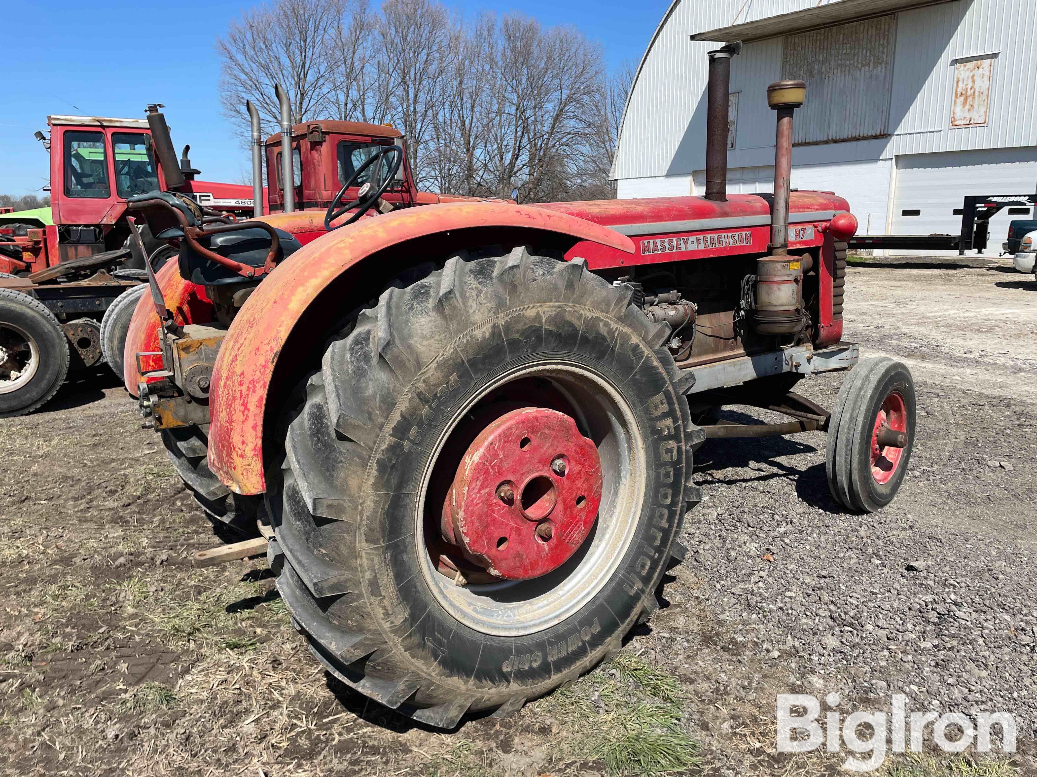 1963 Massey Ferguson 97 2wd Tractor Bigiron Auctions