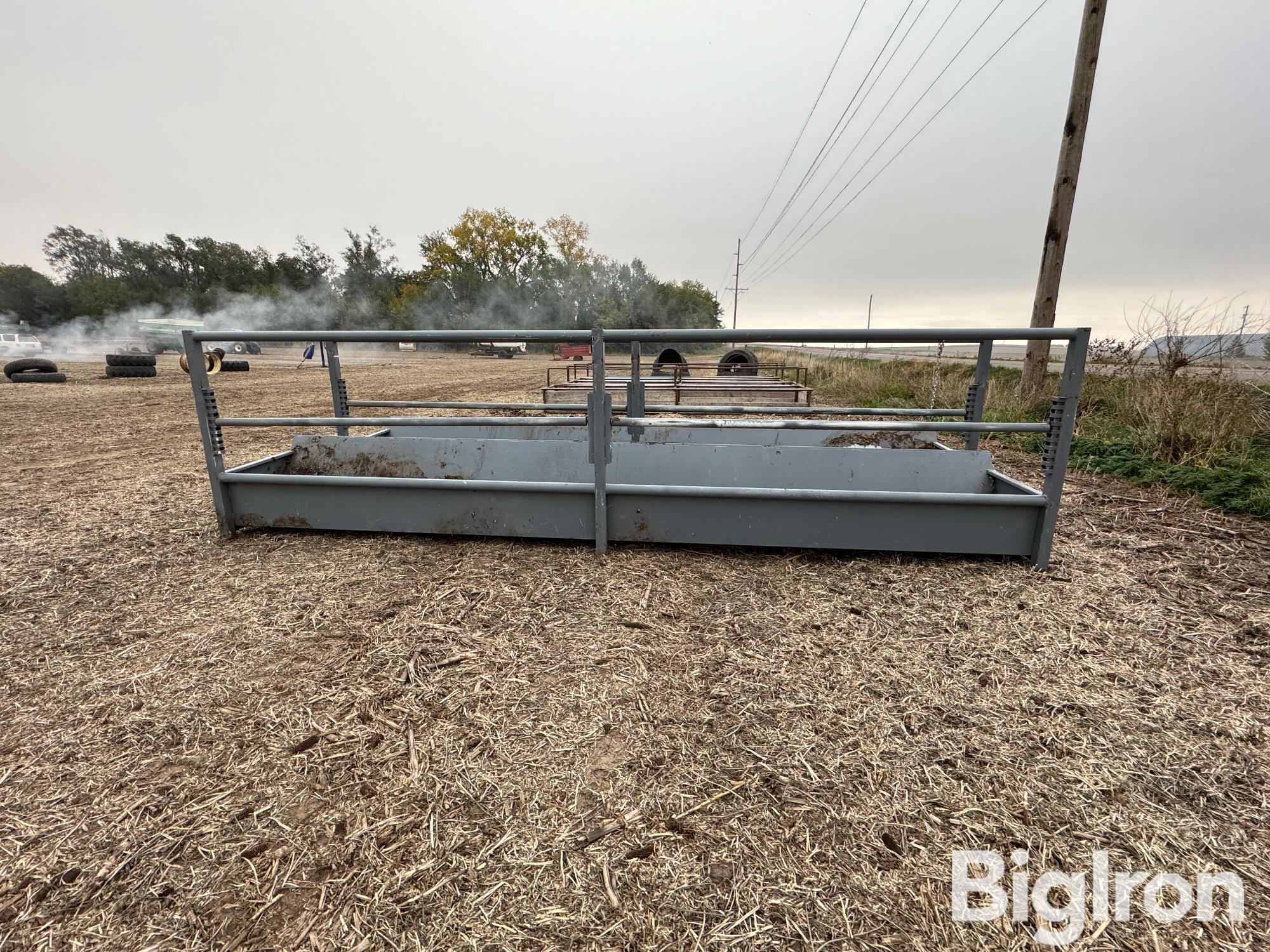 20' Fenceline Feed Bunks BigIron Auctions