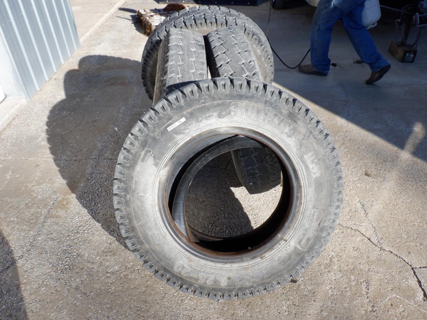 Nutech N-500 Commercial Truck Tire 8.25-20 138L 