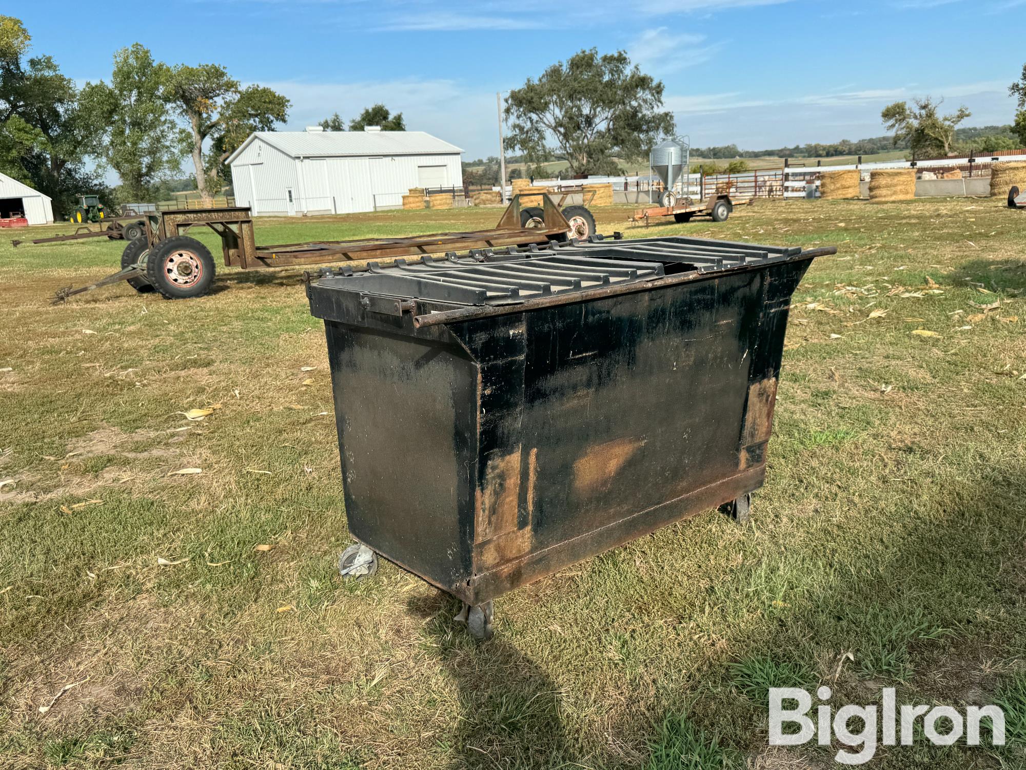 Steel Dumpster BigIron Auctions