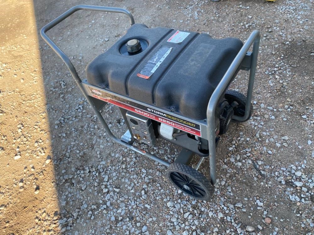 Briggs & Stratton Storm Responder Generator BigIron Auctions