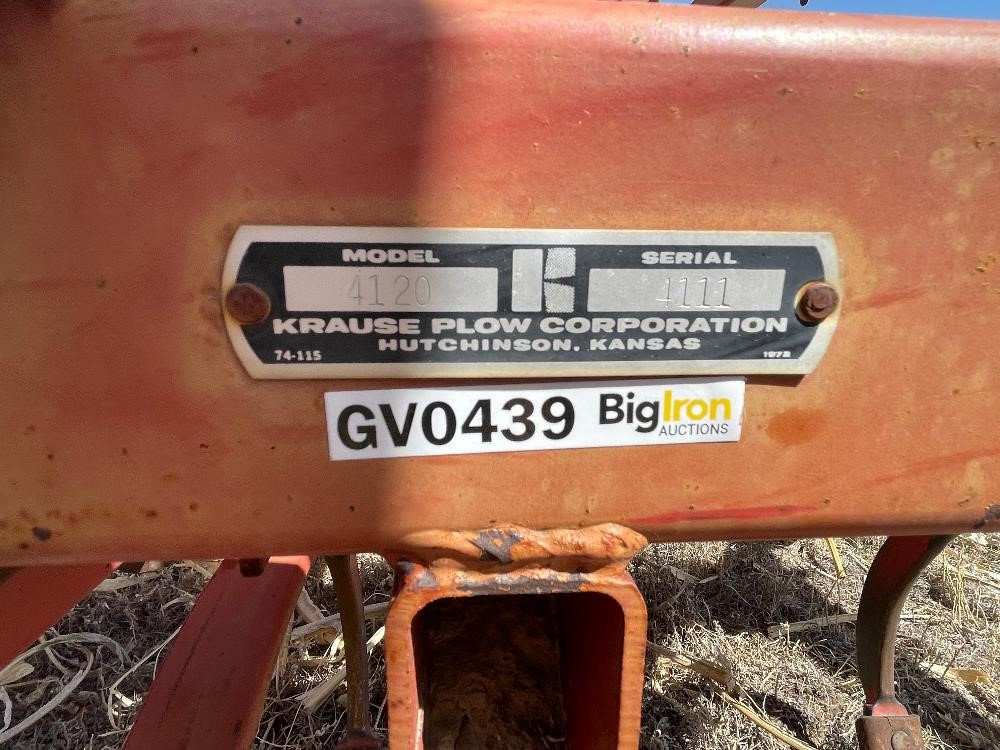 Krause 4120 Field Cultivator BigIron Auctions