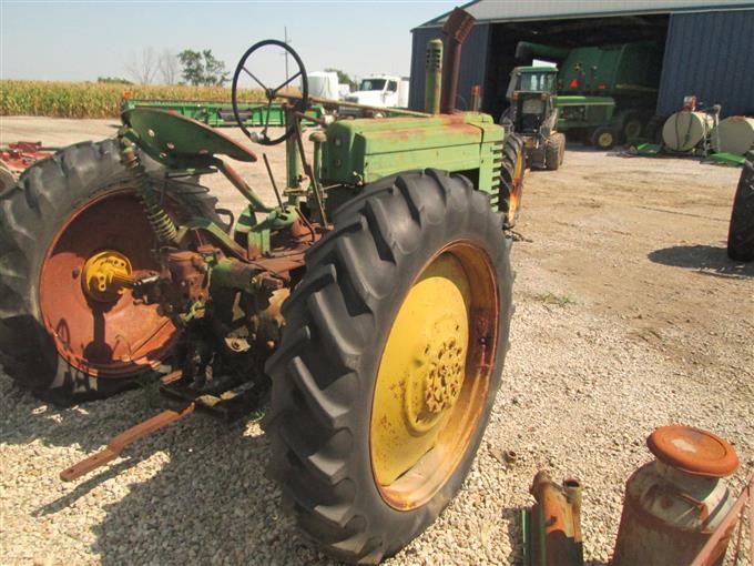 1943 John Deere A 2wd Tractor Bigiron Auctions 6105