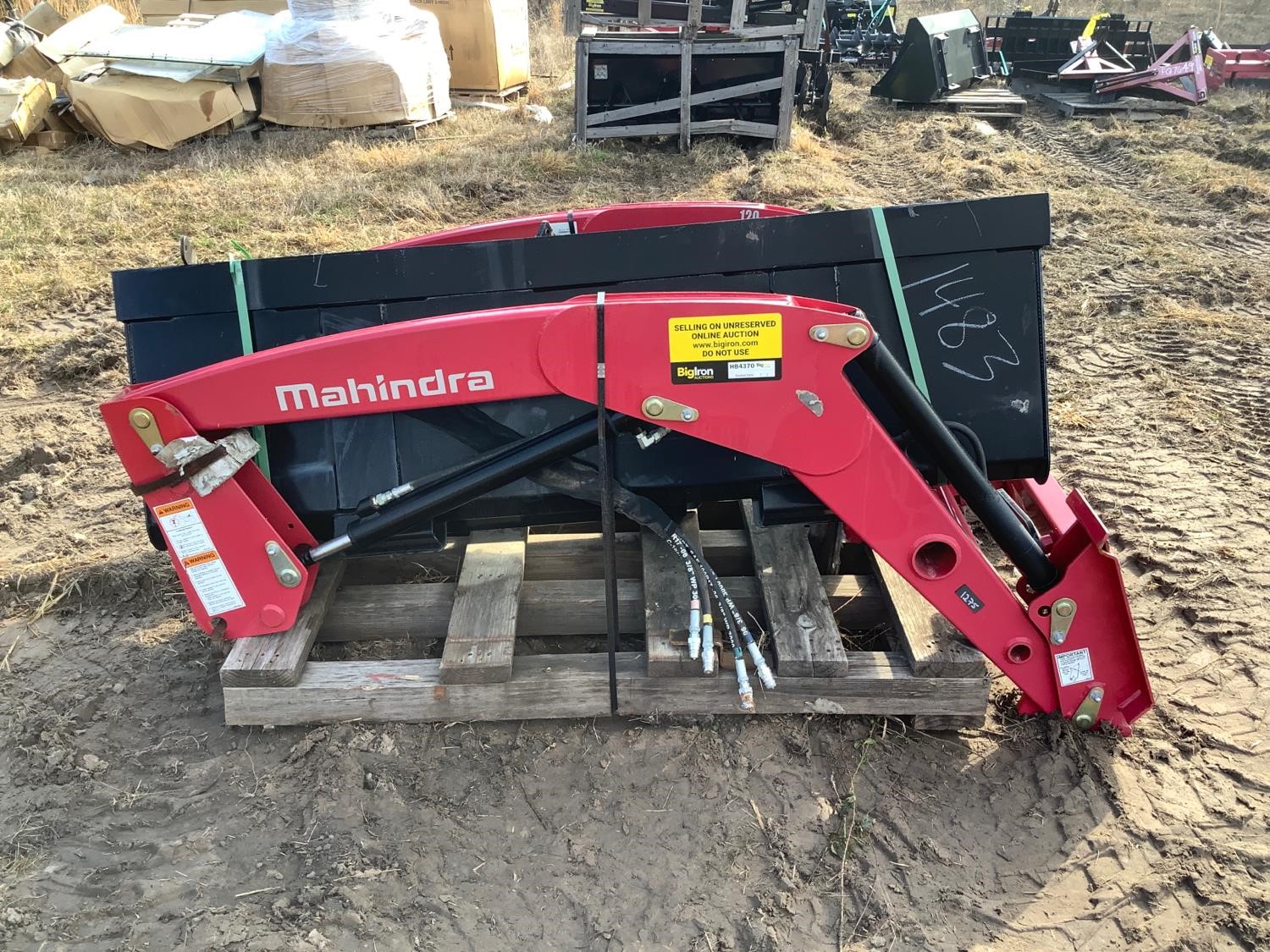 Mahindra 120 Loader W/74” Bucket BigIron Auctions