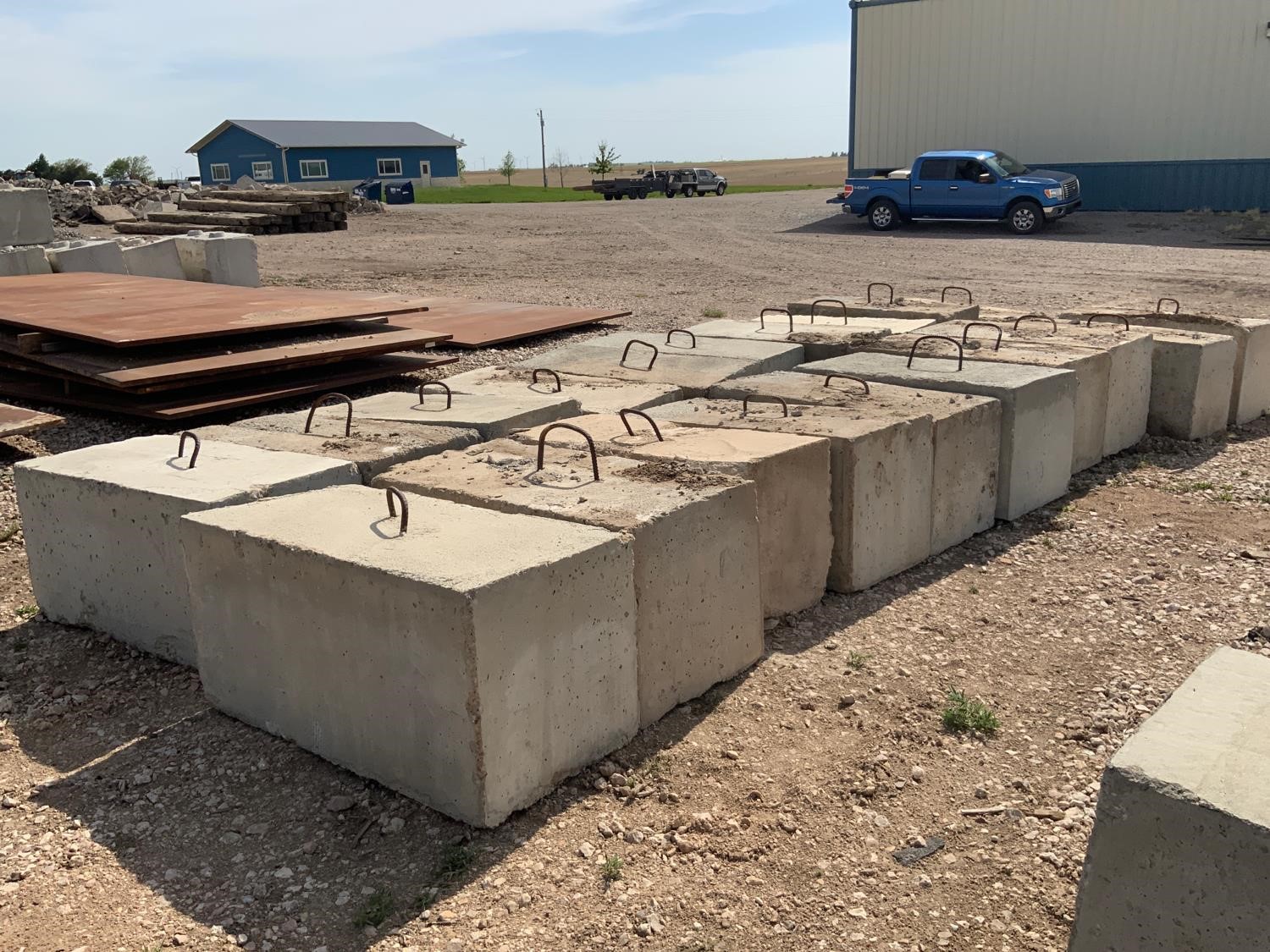 Concrete Barrier Blocks BigIron Auctions