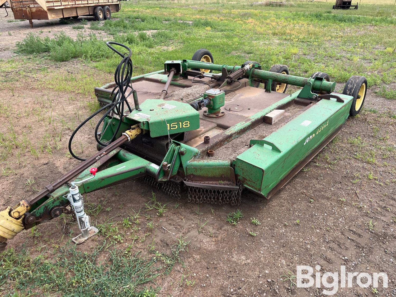 John Deere 1518 15' Batwing Mower Bigiron Auctions