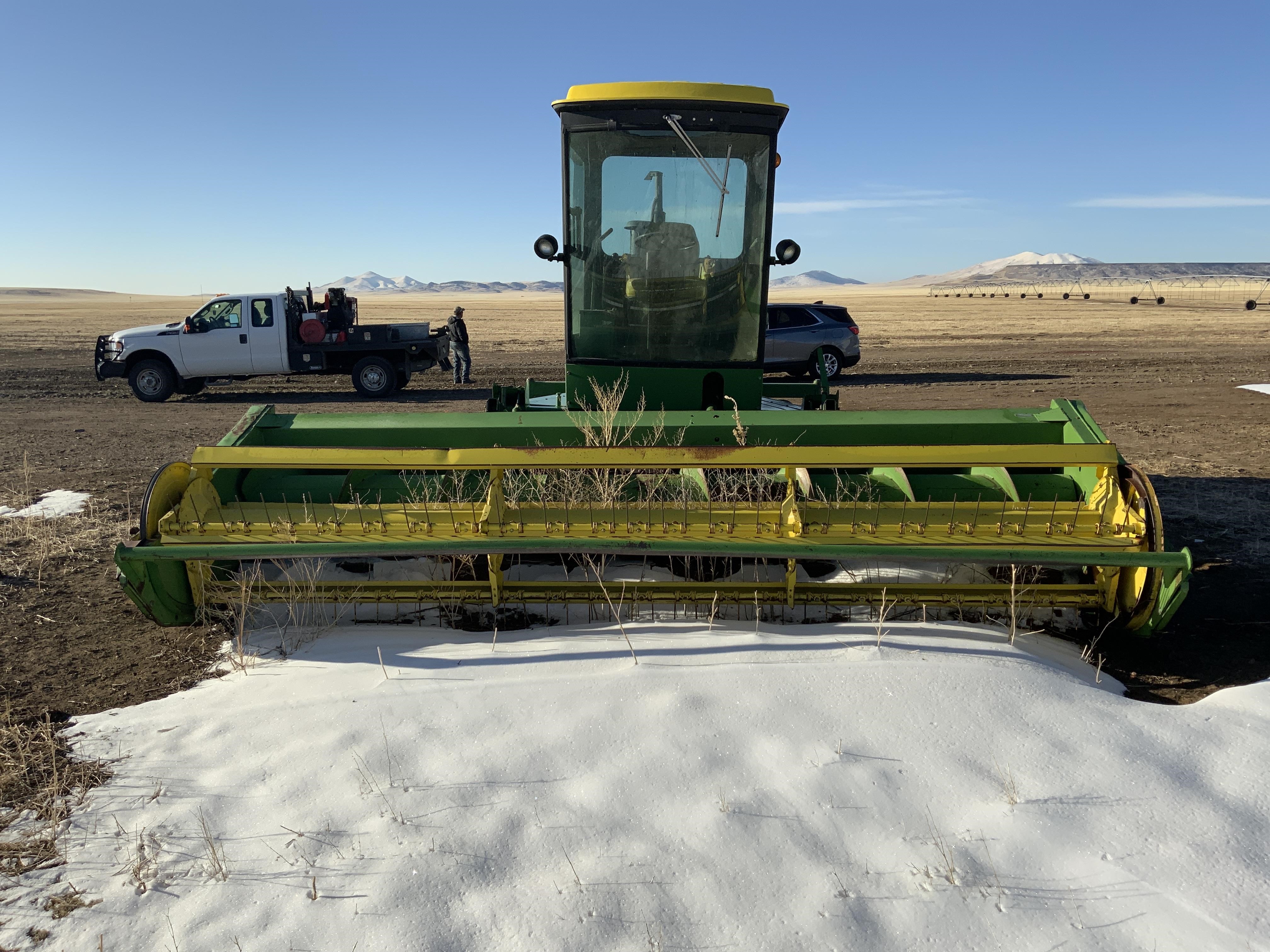 John Deere 2420 Swather Inoperable Bigiron Auctions 9348