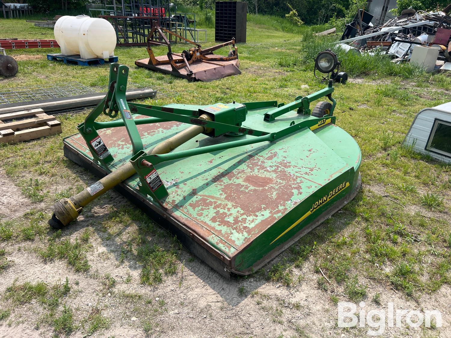 John Deere MX7 Rotary Mower BigIron Auctions