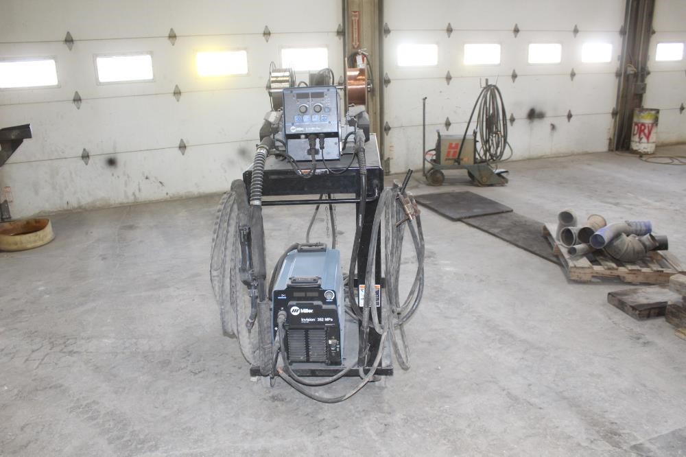 Miller Invision 352 MPA Dual Feeder Welder BigIron Auctions