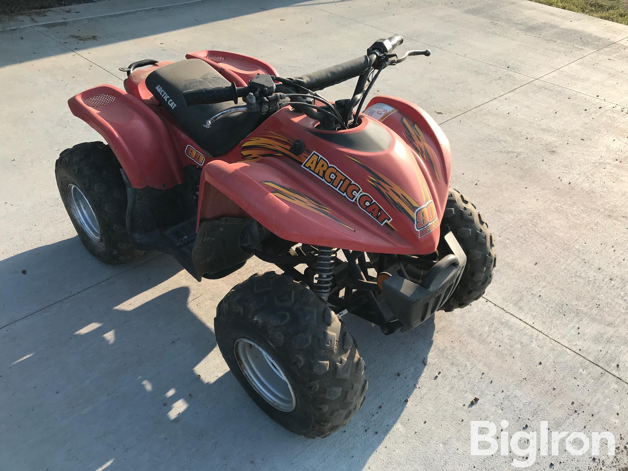 2004 Arctic Cat 90 4 Wheeler BigIron Auctions