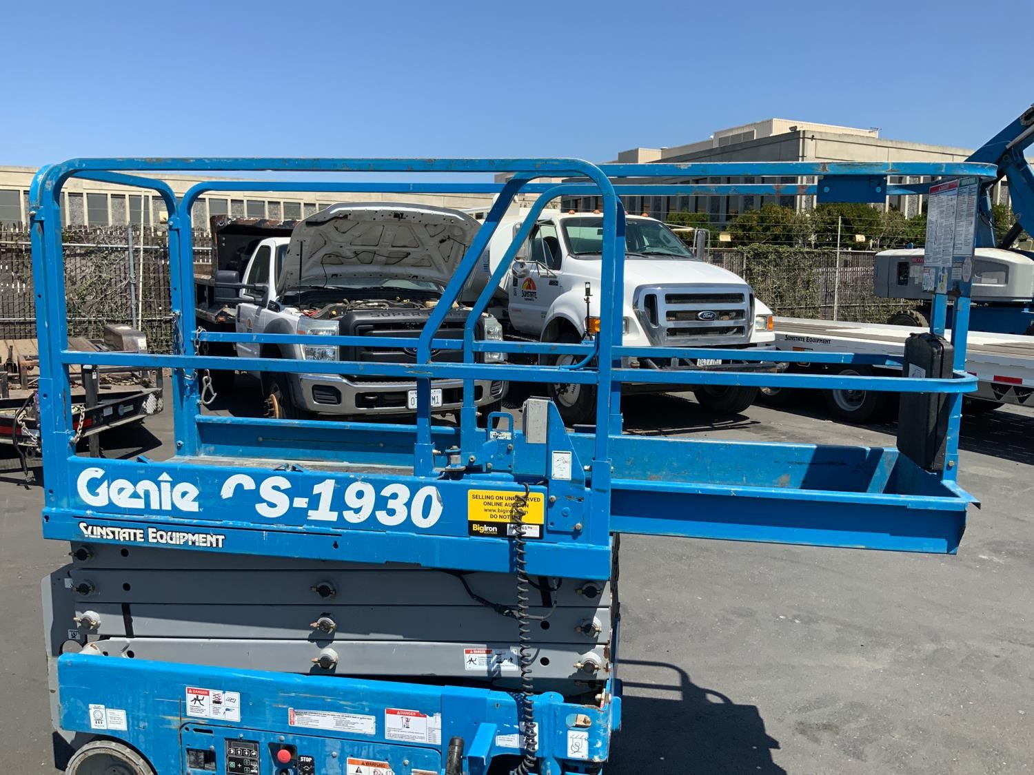 2014 Genie Gs1930 Scissor Lift Bigiron Auctions