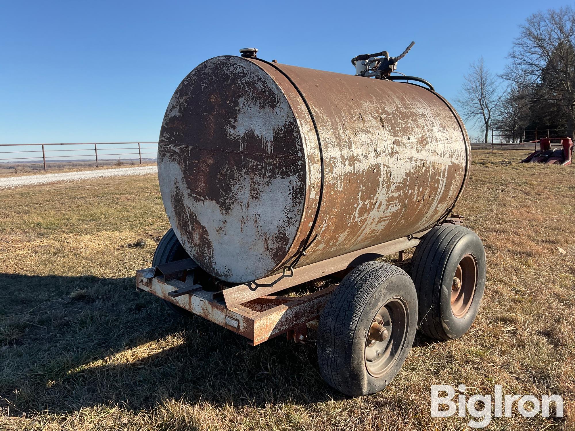 575-Gal T/A Fuel Tank Trailer BigIron Auctions