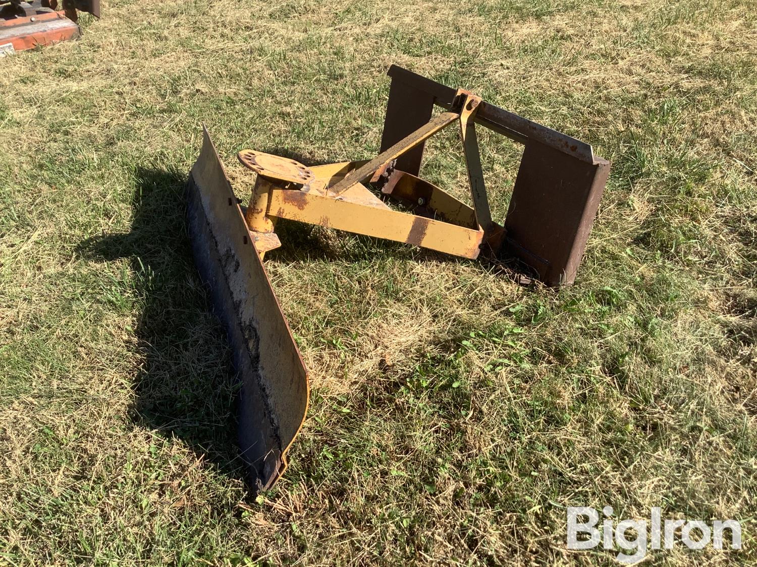 Skid Steer Mounted Blade Bigiron Auctions