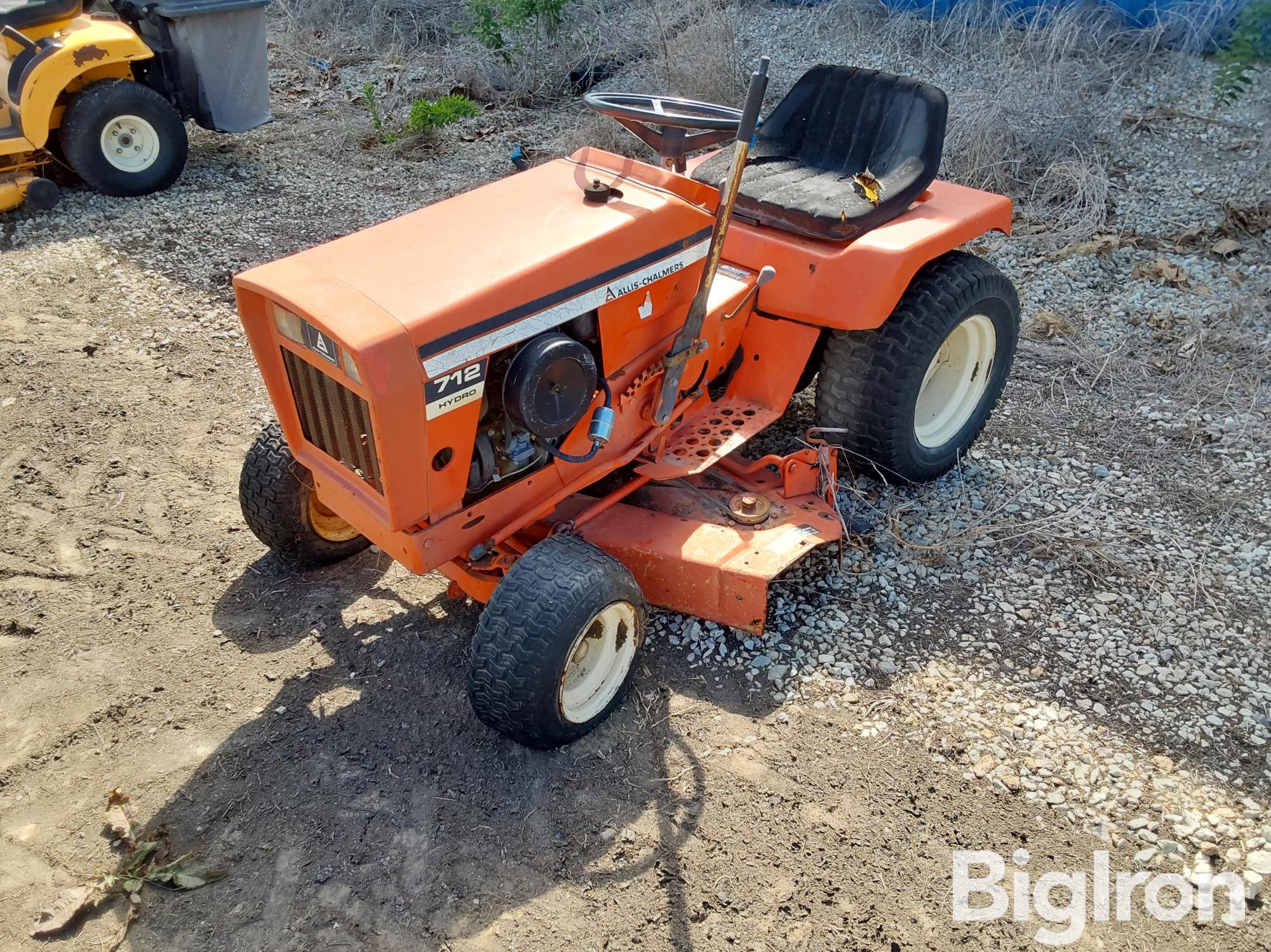 Allis-Chalmers 712 Hydro Lawn Tractor BigIron Auctions