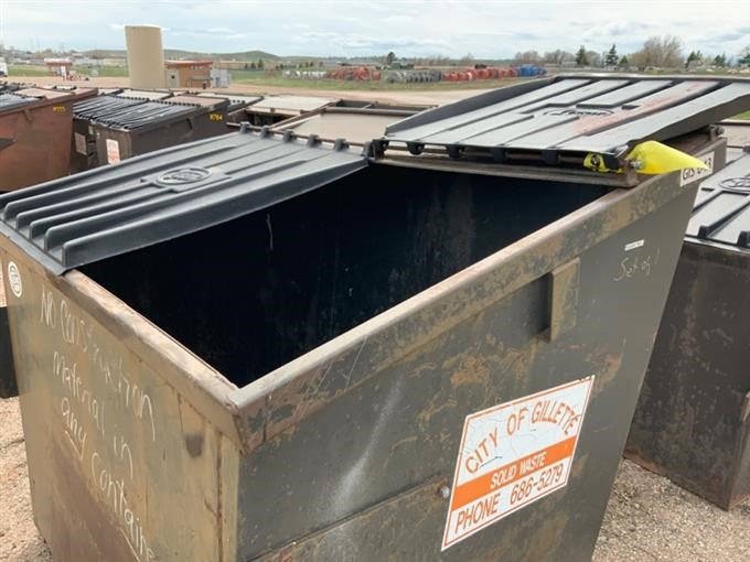 3 Yard Garbage Container BigIron Auctions