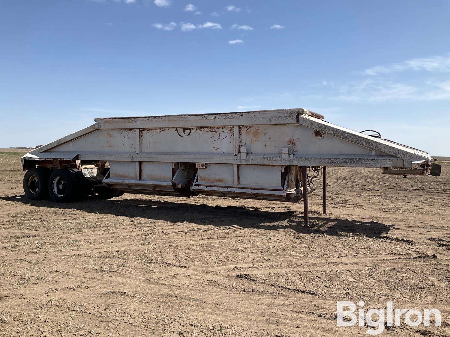 1975 Fruehauf T/A Belly Dump Trailer BigIron Auctions