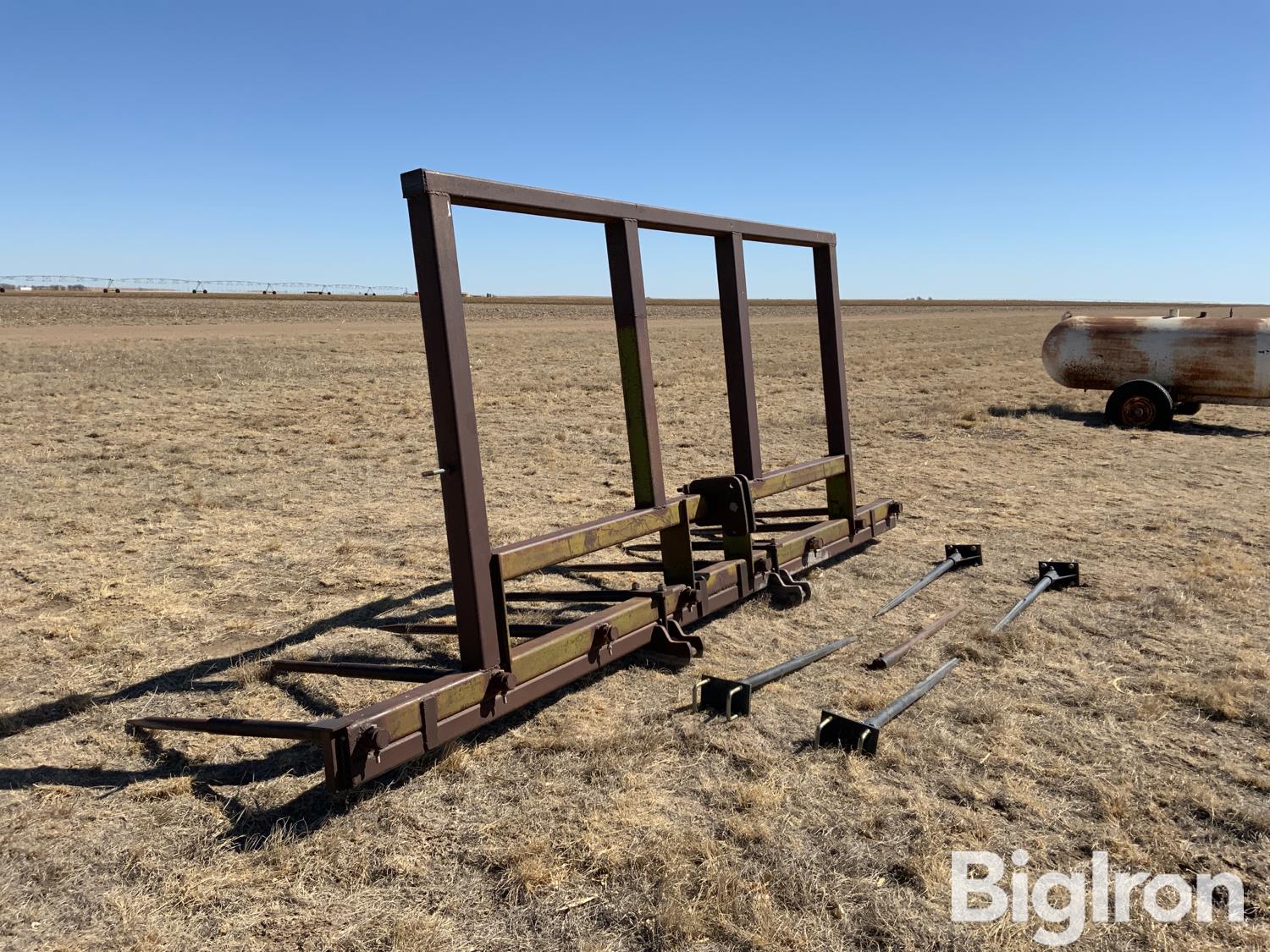 Hay Bale Moving Forks BigIron Auctions