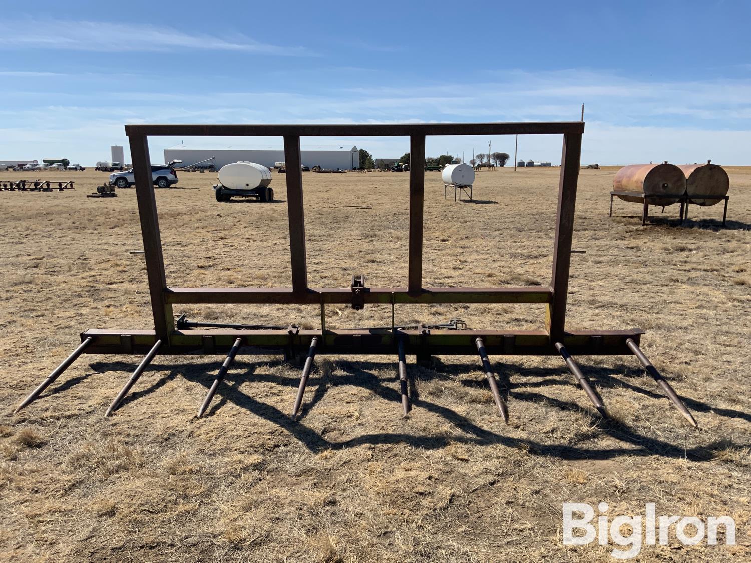 Hay Bale Moving Forks BigIron Auctions