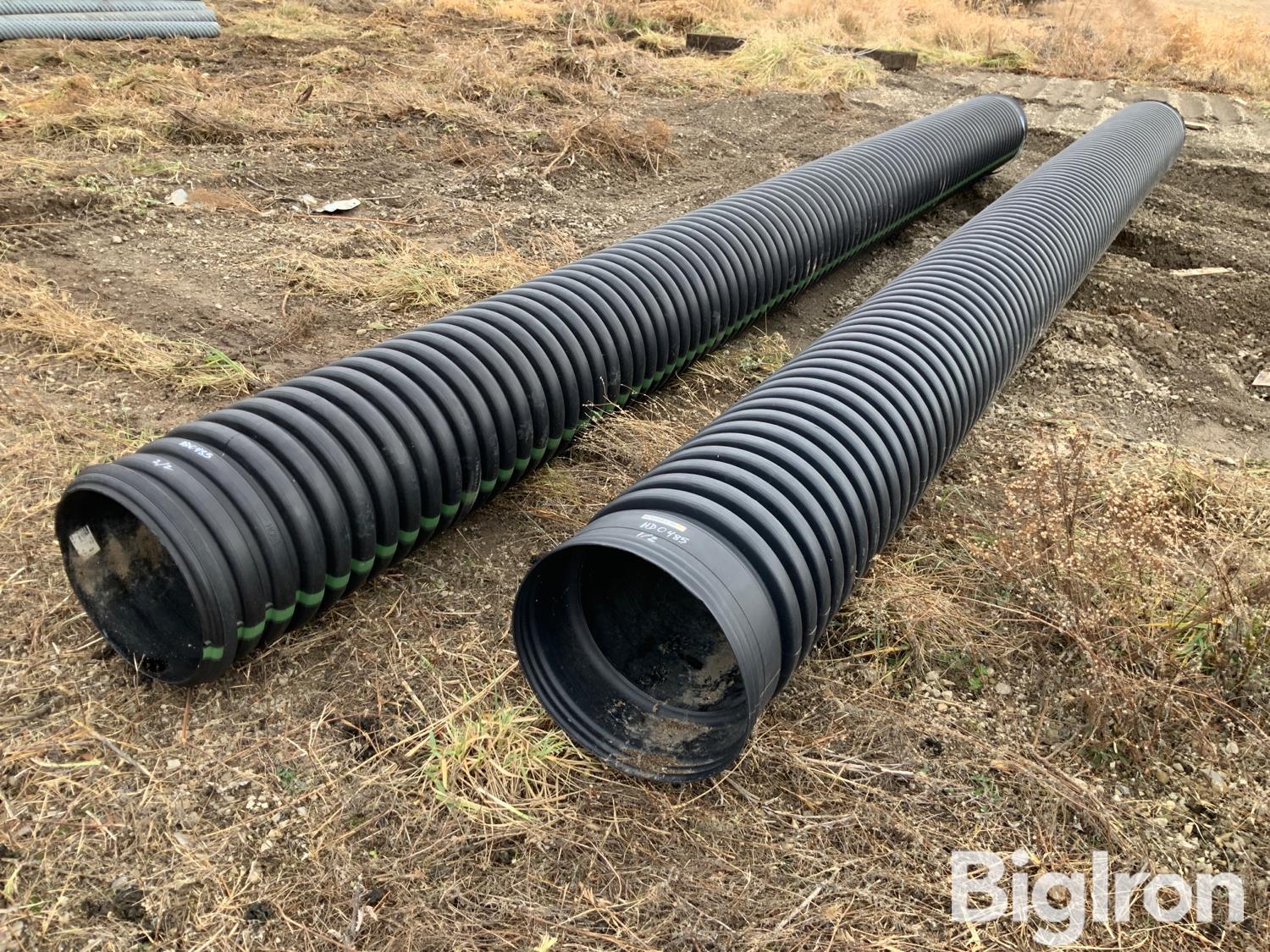 ADS Corrugated Black Plastic Pipe BigIron Auctions