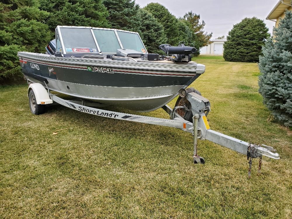 1992 Lund 16 Rebel Aluminum Fishing Boat BigIron Auctions