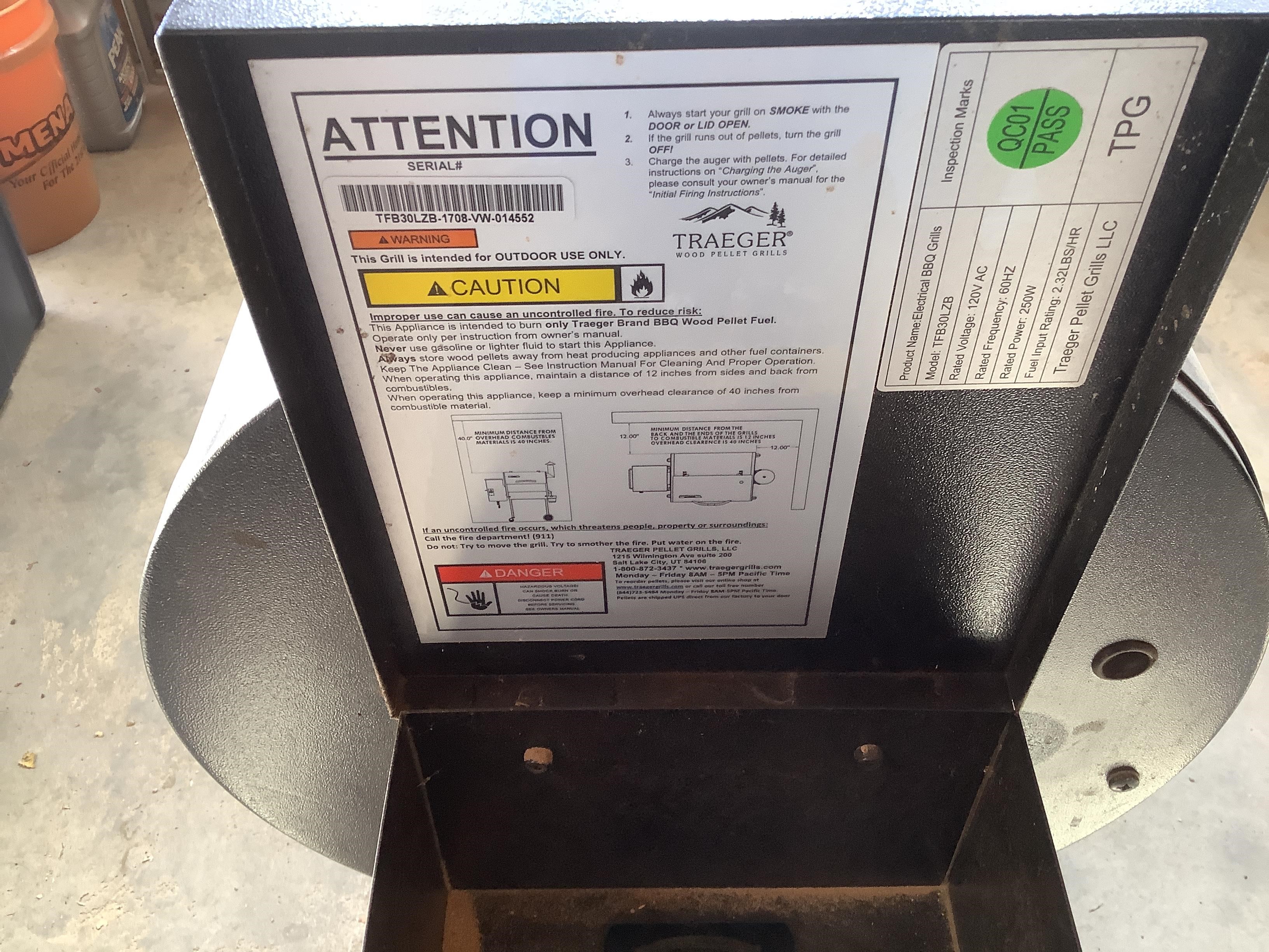 Traeger TFB30LZB Pellet Grill BigIron Auctions