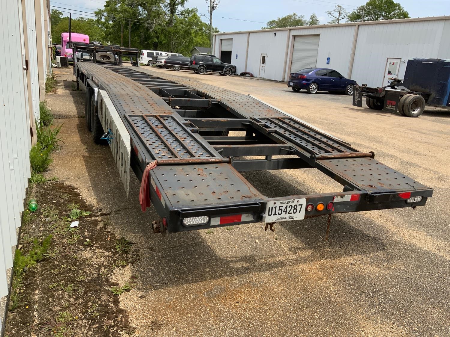 1997 Sun Valley 3 Car Carrier T/A 53’ Step Deck Trailer BigIron Auctions