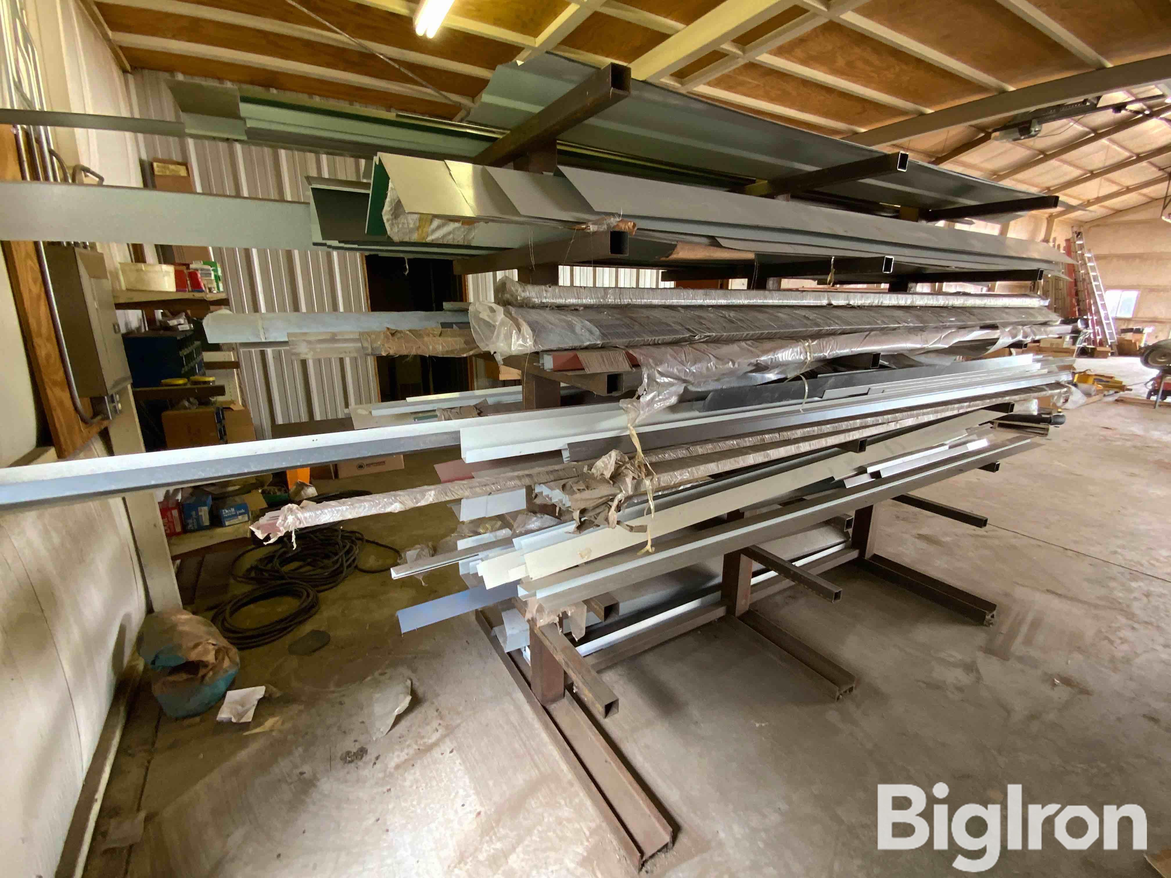 Metal Building Trim W Rack Bigiron Auctions