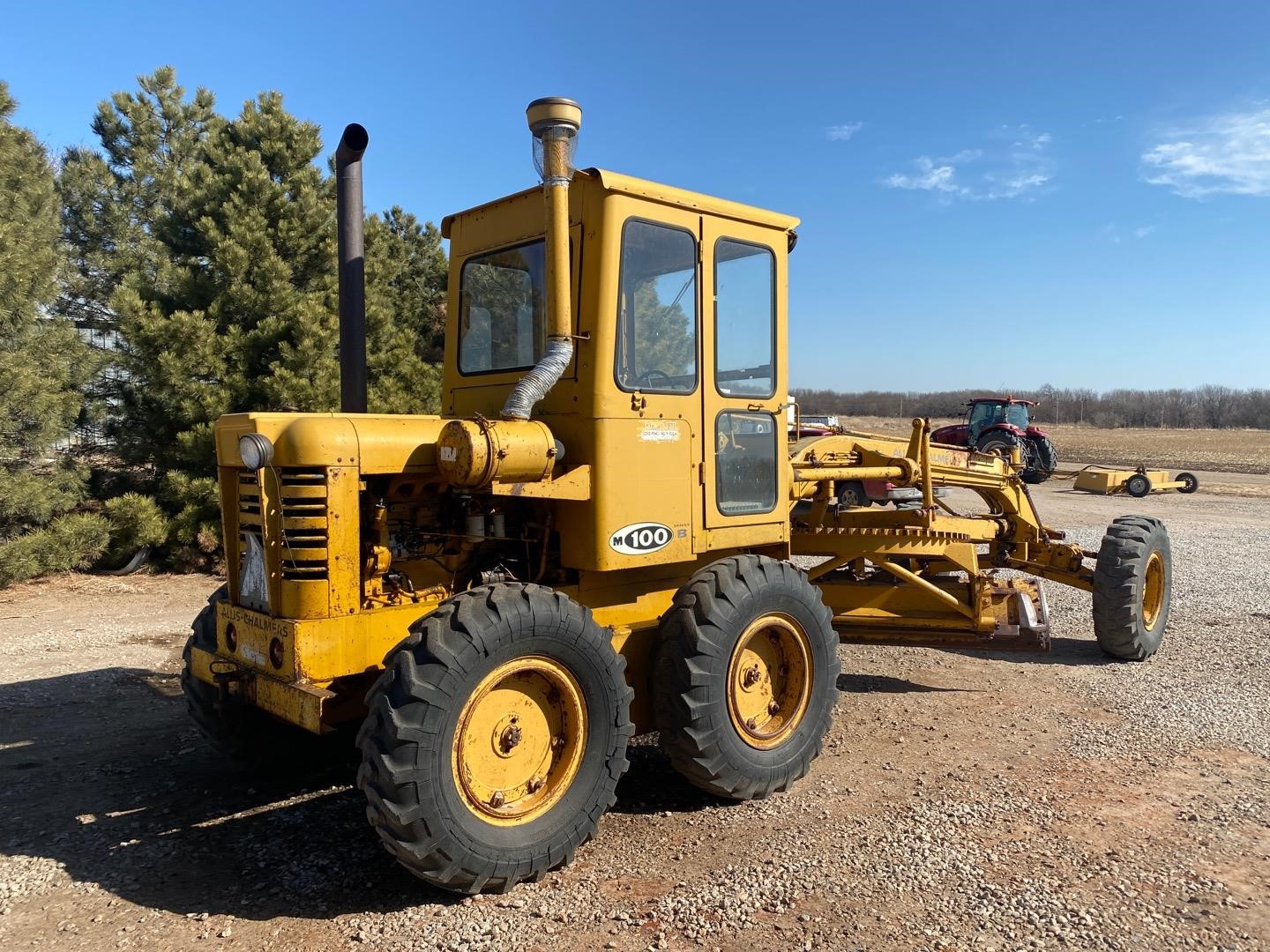 Allis-Chalmers M100-B Motor Grader BigIron Auctions