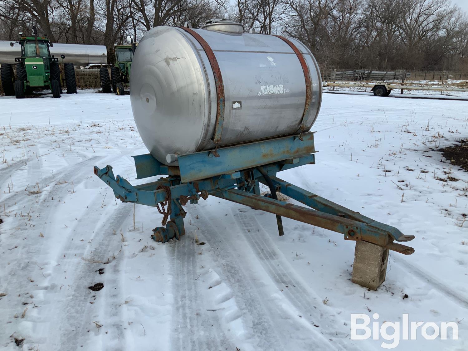 500 Gallon Stainless Steel Tank BigIron Auctions