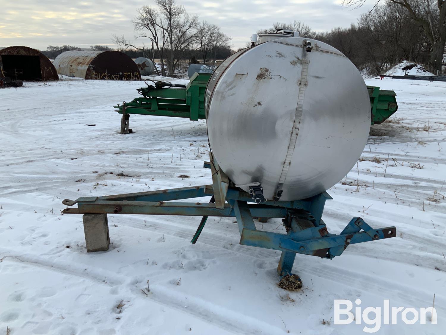 500 Gallon Stainless Steel Tank BigIron Auctions